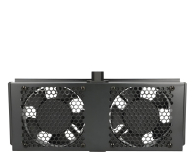 ExtraLink  Wentylator do szaf 19" 230V 125x320x50mm (czarna) - 1323215 - zdjęcie 4